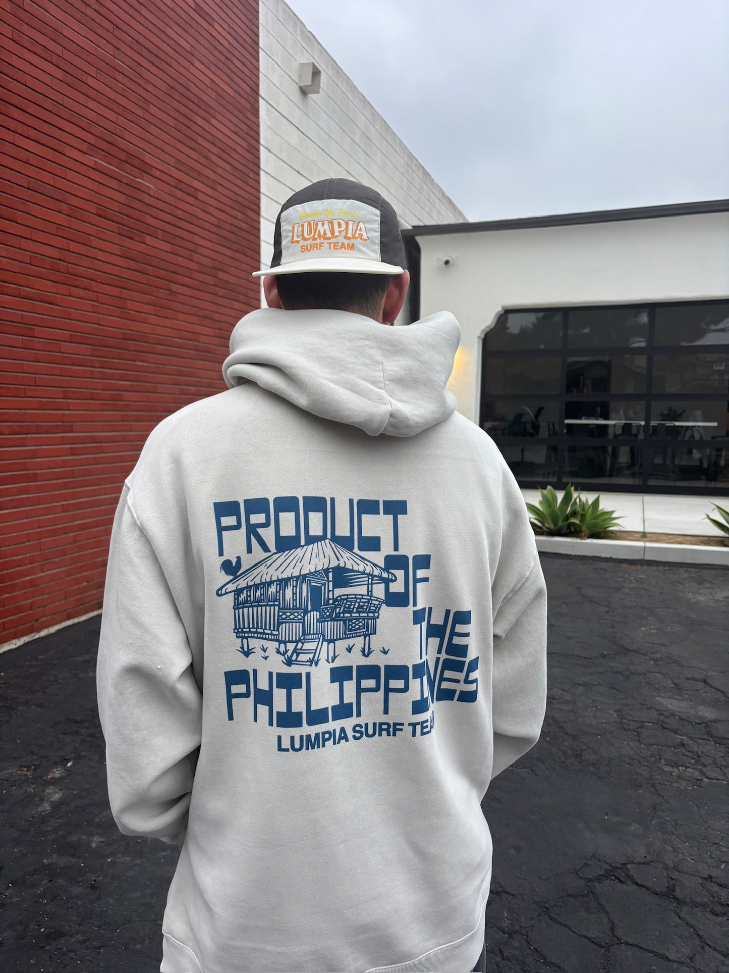 BAHAY HOODIE - FADED BONE