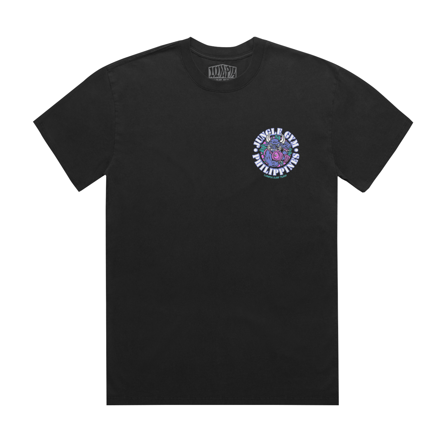 Jungle Gym Tee - Washed Black