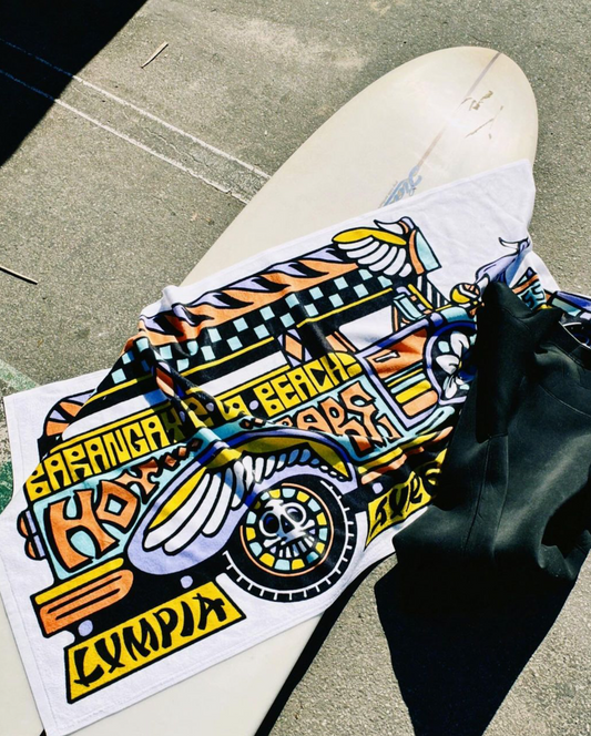 JEEPNEY BEACH TOWEL