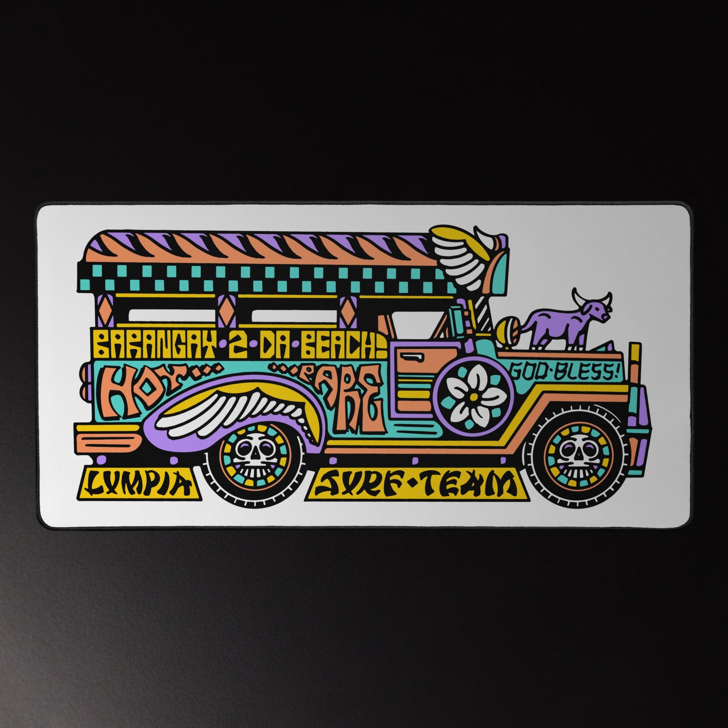 Jeepney Desk Mat
