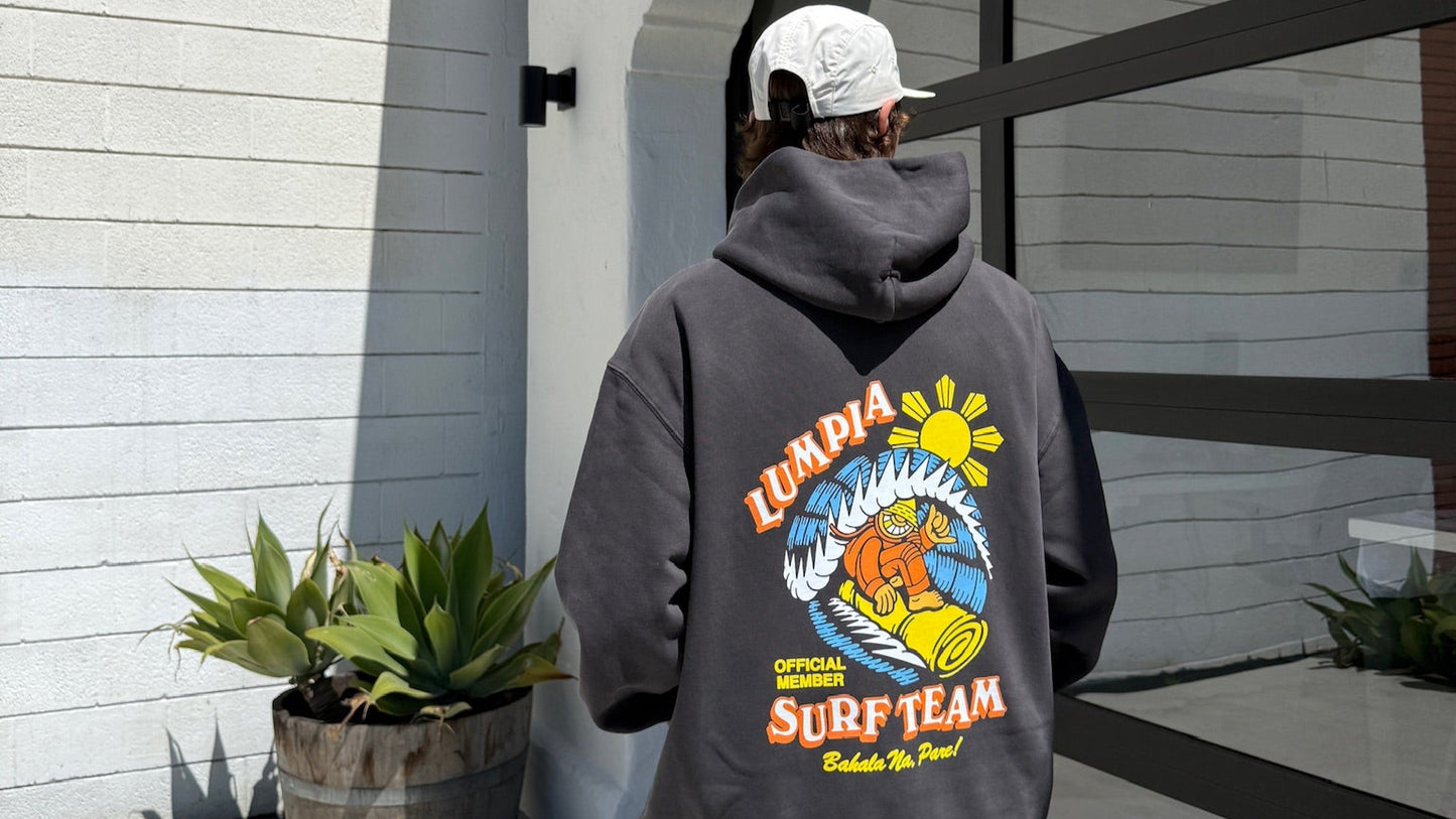 MEMBERS HOODIE - FADED BLACK