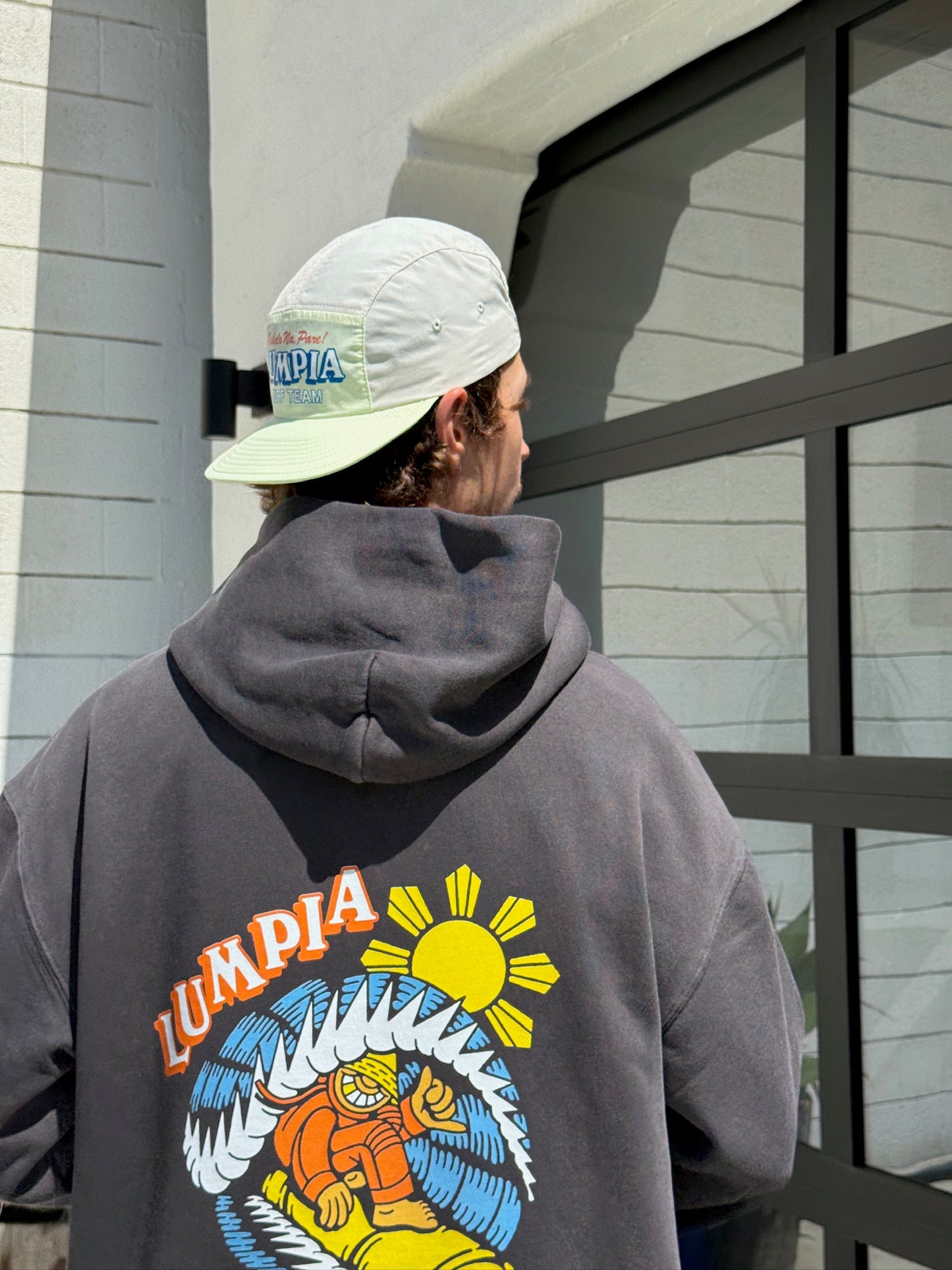 MEMBERS HOODIE - FADED BLACK