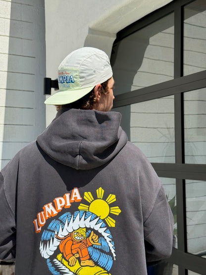 MEMBERS HOODIE - FADED BLACK