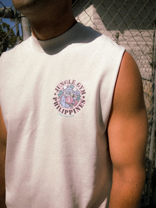 Jungle Gym Tank - Tropical Bone