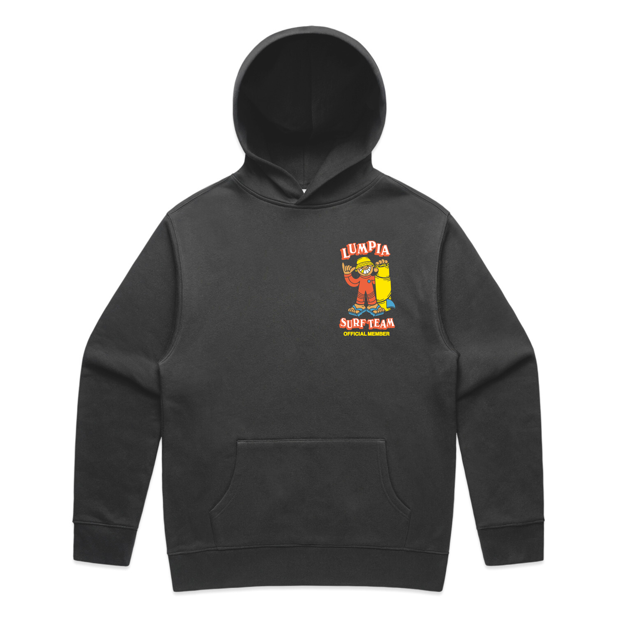 MEMBERS HOODIE - FADED BLACK