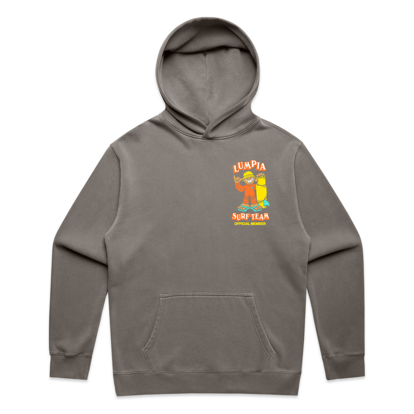 MEMBERS HOODIE - FADED GREY