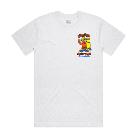 MEMBERS TEE - HEATHER GREY