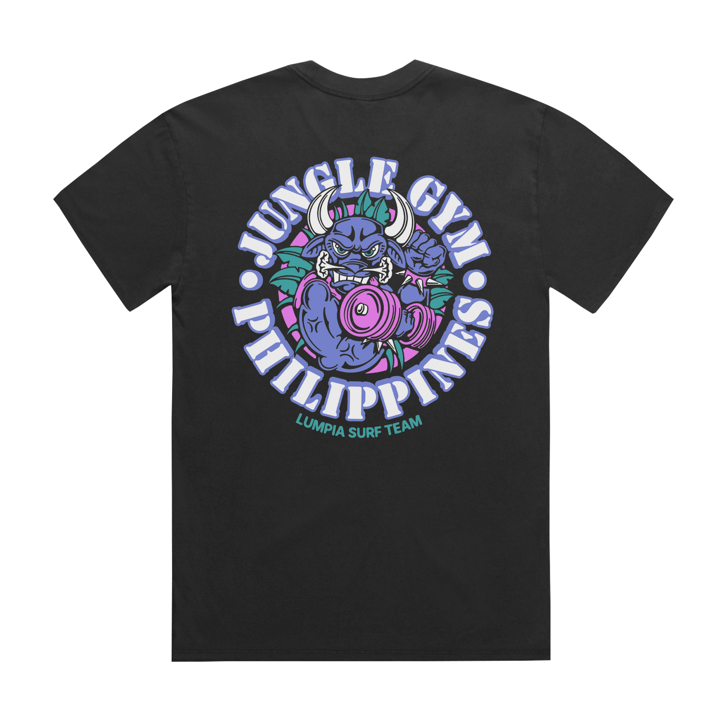 Jungle Gym Tee - Washed Black