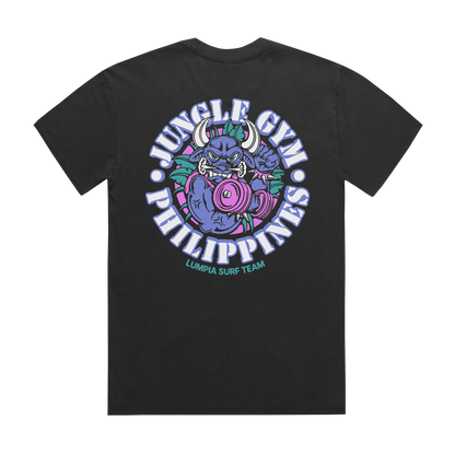Jungle Gym Tee - Washed Black
