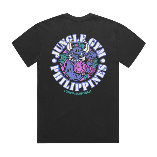 Jungle Gym Tee - Washed Black