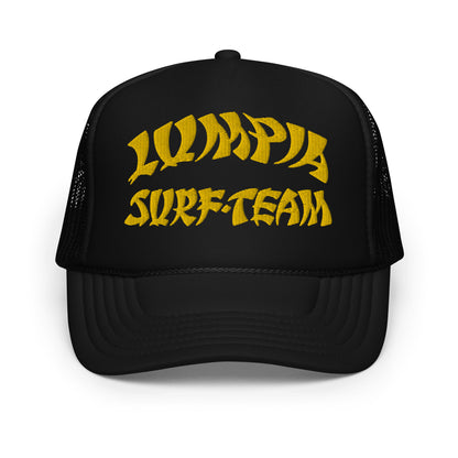 EMBROIDERED TEAM TRUCKER HAT